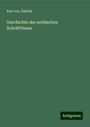 Paul Jos. ¿Afa¿Ík: Geschichte des serbischen Schriftthums, Buch