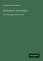 Friedrich von Scanzoni: Lehrbuch der Geburtshilfe, Buch