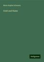 Marie Sophie Schwartz: Gold und Name, Buch