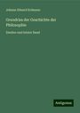 Johann Eduard Erdmann: Grundriss der Geschichte der Philosophie, Buch