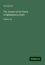 Anonymous: The Journal of the Royal Geographical Society, Buch