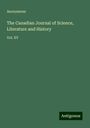 Anonymous: The Canadian Journal of Science, Literature and History, Buch