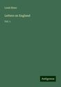 Louis Blanc: Letters on England, Buch