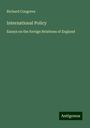 Richard Congreve: International Policy, Buch