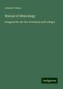 James D. Dana: Manual of Mineralogy, Buch