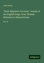 John Doran: "Their Majesties' Servants." Annals of the English Stage, from Thomas Betterton to Edmund Kean, Buch