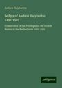 Andrew Halyburton: Ledger of Andrew Halyburton 1492-1503, Buch