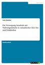 "Die Versorgung Istanbuls mit Nahrungsmitteln in osmanischer Zeit. Ess- und Trinkkultur" von Cem Köylüce. Cover in Blau.