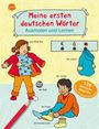 Meine ersten deutschen Wörter. Ausmalen und Lernen, Buch