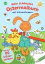 Silke Reimers: Mein schönstes Ostermalbuch mit Glitzerstickern (Mit über 80 Glitzerstickern), Buch