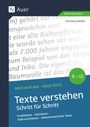 Christiane Bößel: Texte verstehen - Schritt für Schritt Klasse 8-10, Buch