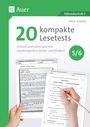 Anne Scheller: 20 kompakte Lesetests für Klasse 5-6, Buch