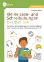 Kleine Lese- und Schreibübungen DaZ-DaF Sek I, Buch