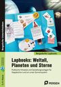 Klara Kirschbaum: Lapbooks: Weltall, Planeten und Sterne - 3./4. Kl., Buch,Div.