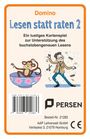 Janet Stadelmeier: Domino: Lesen statt raten 2, SPL