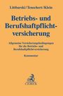 : Betriebs- und Berufshaftpflichtversicherung, Buch