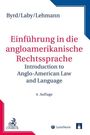 B. Sharon Byrd: Einführung in die angloamerikanische Rechtssprache, Buch