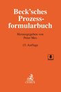 : Beck'sches Prozessformularbuch, Buch