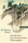 Wolfgang Bauer: Geschichte der chinesischen Philosophie, Buch