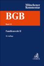 Münchener Kommentar zum Bürgerlichen Gesetzbuch Bd. 10: Familienrecht II §§ 1589-1921, RelKErzG, VBVG, SGB VIII, SaRegG, Buch