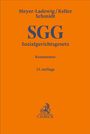 „SGG Sozialgerichtsgesetz Kommentar 15. Auflage“. Autoren: Meyer-Ladewig, Keller, Schmidt. Logo von C.H. BECK. Orange Hintergrund.