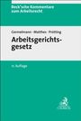 "Beck'sche Kommentare zum Arbeitsrecht, Germelmann, Matthes, Prütting, Arbeitsgerichtsgesetz, 11. Auflage." Oben weiß, unten grün.