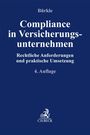Compliance in Versicherungsunternehmen, rechtliche Anforderungen und praktische Umsetzung, 4. Auflage, Bürkle, Logo unten.