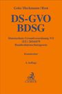 Datenschutz-Grundverordnung VO (EU) 2016/679, Bundesdatenschutzgesetz. DS-GVO / BDSG, Buch