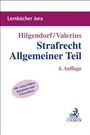 Titel: "Hilgendorf/Valerius Strafrecht Allgemeiner Teil 4. Auflage". Oben ein pinker Balken: "Lernbücher Jura". Ovale Form: "Mit vielen Fällen, Beispielen und Übersichten". Unten rechts ein Logo von C.H.BECK.