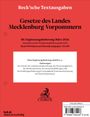 Gesetze des Landes Mecklenburg-Vorpommern. C.H. BECK Verlag. Ergänzungslieferung März 2026, 490 Seiten für €44,90.