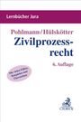 "Lernbücher Jura", "Pohlmann/Hülskö tter Zivilprozessrecht", "6. Auflage", pinker Kreis mit Text, Logo unten rechts.