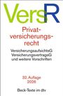 : Privatversicherungsrecht. VersR, Buch