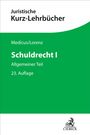 Juristische Kurz-Lehrbücher, Schuldrecht I, Allgemeiner Teil, 23. Auflage, Autoren Medicus/Lorenz, grüne Hintergrundfarbe.