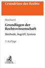 Olaf Muthorst: Grundlagen der Rechtswissenschaft, Buch