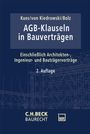 AGB-Klauseln in Bauverträgen, Buch