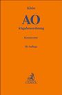 "Klein AO Abgabenordnung Kommentar 20. Auflage." Darunter ein Verlag-Logo mit einem Greif und den Buchstaben C.H.BECK.