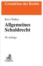 Grundrisse des Rechts, Brox/Walker, Allgemeines Schuldrecht, 50. Auflage. Unten ein Logo von C.H. BECK.