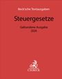 "Beck’sche Textausgaben, Steuergesetze, Gebundene Ausgabe 2026, C.H. BECK mit weißem Greifen-Logo auf rotem Hintergrund."
