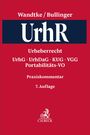 Wandtke/Bullinger, UrhR, Urheberrecht, UrhG, UrhDaG, KUG, VGG, Portabilitäts-VO, Praxiskommentar, 7. Auflage, C.H.BECK Logo.