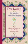 "Der Koran für Kinder und Erwachsene" von Lamya Kaddor und Rabeya Müller, C.H. Beck-Verlag. Bunte, geometrische Muster.