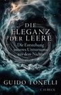 "Die Eleganz der Leere: Die Entstehung unseres Universums aus dem Nichts." Sterne und Wirbel im Weltraum.