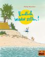 Philip Waechter: Endlich wieder zelten!, Buch