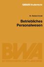Norbert Arndt: Betriebliches Personalwesen, Buch