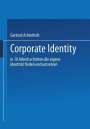 Gertrud Achterholt: Corporate Identity, Buch