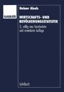 Heiner Abels: Wirtschafts- und Bevölkerungsstatistik, Buch
