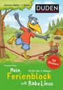 Dorothee Raab: Mein Ferienblock mit Rabe Linus - Fit für die 1. Klasse, Buch