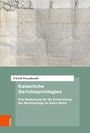 Ulrich Eisenhardt: Kaiserliche Gerichtsprivilegien, Buch