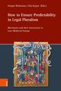 : How to Ensure Predictability in Legal Pluralism, Buch