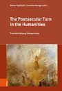 "Dimiter Daphinoff / Franziska Metzger (eds.). The Postsecular Turn in the Humanities. Transdisciplinary Perspectives." Darunter ein Gemälde mit Engeln und unscharfen Figuren in warmen Tönen.