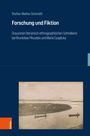 Stefan Walter Schmidt: "Forschung und Fiktion". Buchcover mit Foto von Flusslandschaft und Booten. Logo am Rand "böhlau".